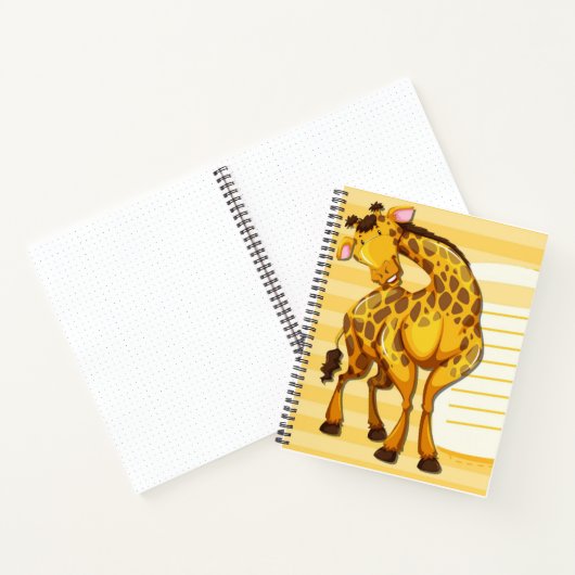 GIRAFFE - NOTITIEBOEK (Binnen)