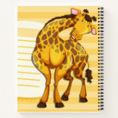GIRAFFE - NOTITIEBOEK (Achterkant)