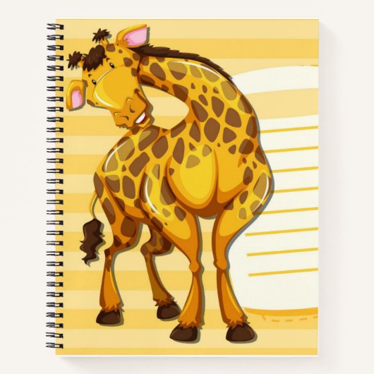 GIRAFFE - NOTITIEBOEK (Voorkant)