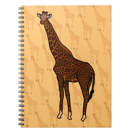 Giraffe notitieboek (Voorkant)