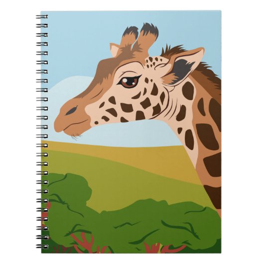 Giraffe Notitieboek (Voorkant)