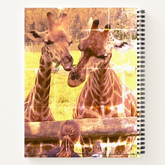 GIRAFFE - NOTITIEBOEK (Achterkant)