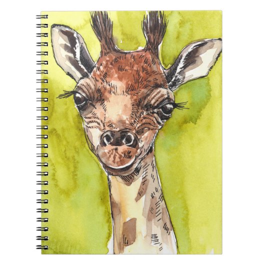 Giraffe Notitieboek (Voorkant)