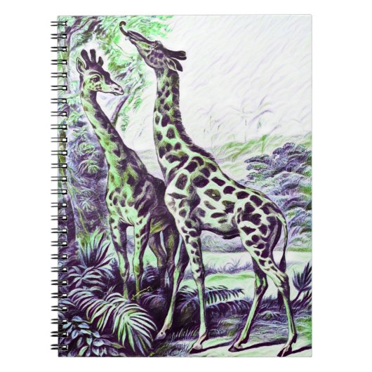 Giraffe Notitieboek (Voorkant)