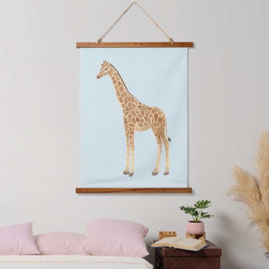 Giraffe Nursery Tapestry Hangend Wandkleed (Slaapkamer)