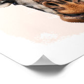 Giraffe Nursery Wall art Poster (Hoek)