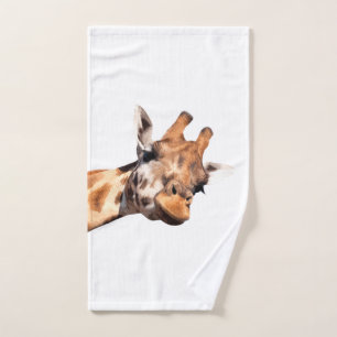Giraffe Oerwoud Dierportret Bad Handdoek
