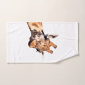 Giraffe Oerwoud Dierportret Bad Handdoek (Handdoek)