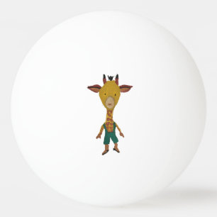 Giraffe Oerwoud Friends Baby Water Kleur Pingpongbal