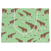 Giraffe Oerwoud Safari Animal Groot Cadeauzakje (Voorkant)
