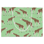 Giraffe Oerwoud Safari Animal Groot Cadeauzakje (Achterkant)