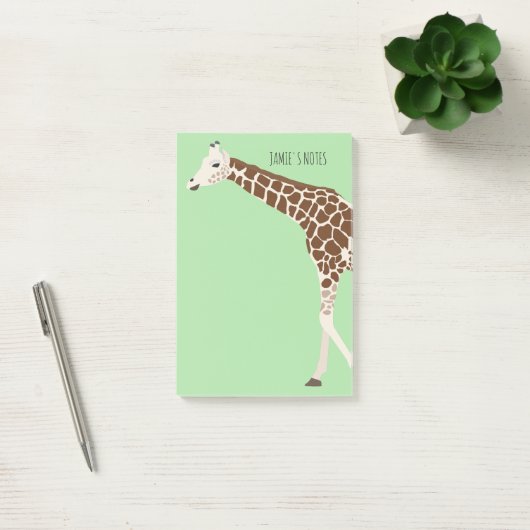 Giraffe Oerwoud Safari Animal Post-it® Notes (Kantoor)
