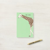 Giraffe Oerwoud Safari Animal Post-it® Notes (Op bureau)