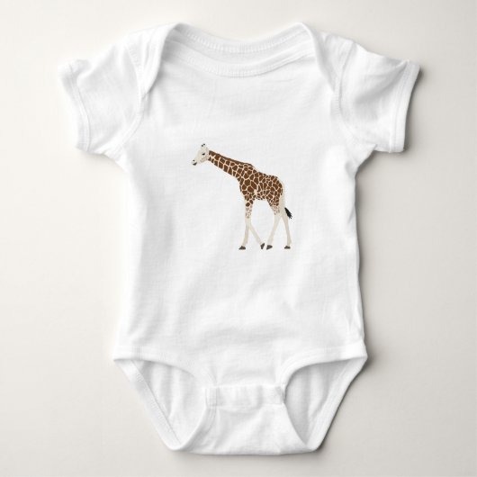 Giraffe Oerwoud Safari Animal Romper (Voorkant)