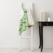 Giraffe Oerwoud Safari Animal Sherpa Deken (In situ)