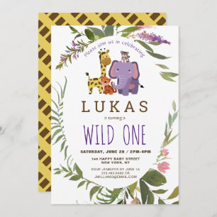 Giraffe Oerwoud Safari Kaart