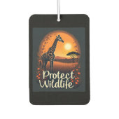 Giraffe of the Savanna Tank Top Luchtverfrisser (Voorkant)