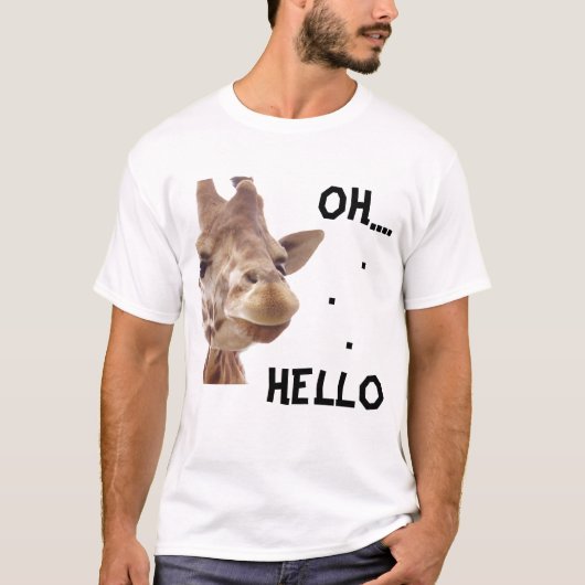 Giraffe... Oh... Hoi T-shirt (Voorkant)