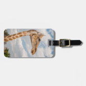 Giraffe omhoog Sluiten Bagagelabel (Voorkant horizontaal)