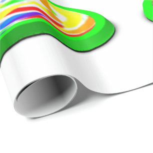 Giraffe ompakken papier