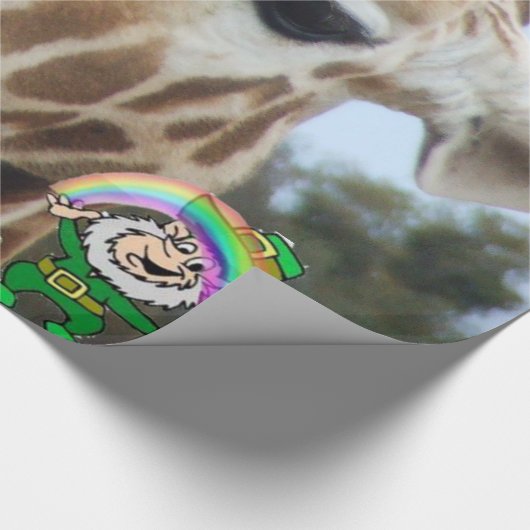 Giraffe ompakken papier (Hoek)