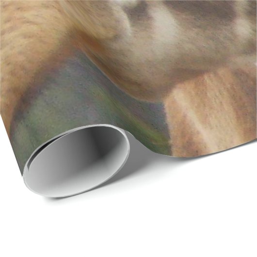 Giraffe ompakken papier (Rol Hoek)