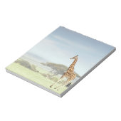 Giraffe on the Serengeti Notitieblok (Linkerzijde)