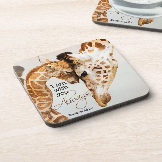 Giraffe onderzetter set (Linkerzijde)