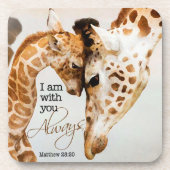 Giraffe onderzetter set (Voorkant)