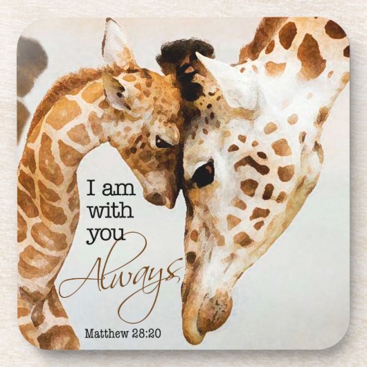 Giraffe onderzetter set (Voorkant)