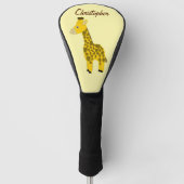 Giraffe Ontwerp Golfheadcover (Voorkant)