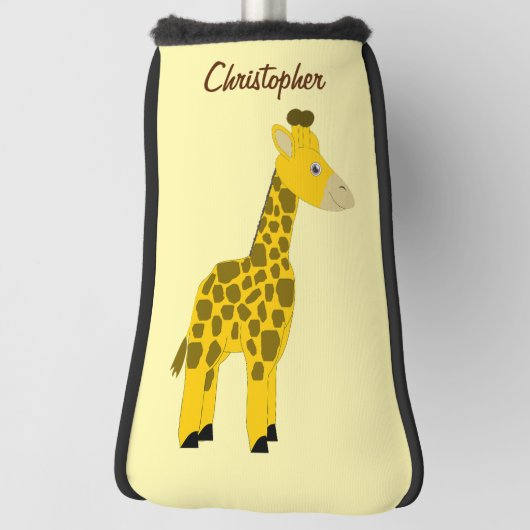 Giraffe Ontwerp Golfheadcover (Draai 90)