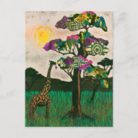 Giraffe op de Planes van Afrika