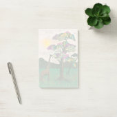 Giraffe op de Planes van Afrika Post-it® Notes (Kantoor)