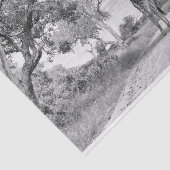 Giraffe op de weg tissuepapier (Detail)