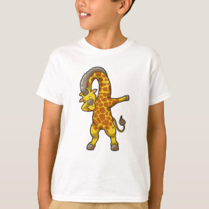 Giraffe op Hip Hop Dance Dab T-shirt