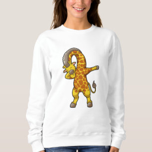Giraffe op Hip Hop Dance Dab Trui