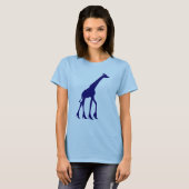Giraffe op hoog niveau t-shirt (Voorkant volledig)