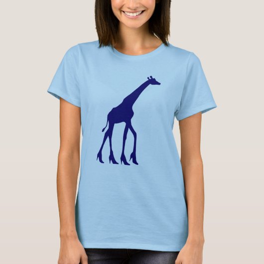 Giraffe op hoog niveau t-shirt (Voorkant)