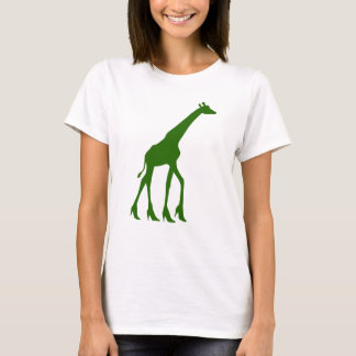 Giraffe op hoog niveau t-shirt