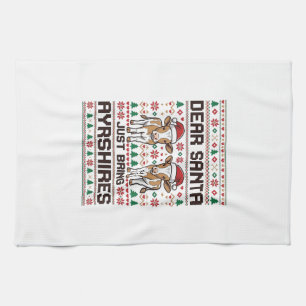 Giraffe op Skateboard Regenboog Vintage Shirt Ontw Theedoek