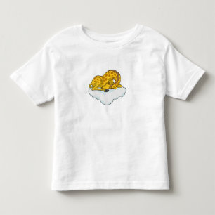 Giraffe op wolken kinder shirts
