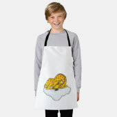 Giraffe op wolken schort (Gedragen)