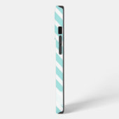 Giraffe op zigzag chevron. iPhone hoesje (Linkerkant)