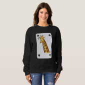 Giraffe Ornament Giraffe Merch Animal Print Giraff Trui (Voorkant volledig)