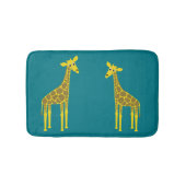 Giraffe paar badmat (Voorkant)