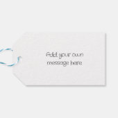 Giraffe paar bruiloft Jubileum Cadeaulabel (Achterkant Horizontaal)