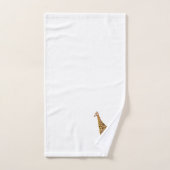 Giraffe Painting Badhanddoek Set Bad Handdoek (Handdoek)
