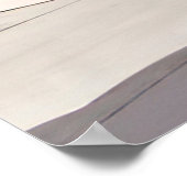 Giraffe Palm Springs Art Print, Giraffe met Poster (Hoek)