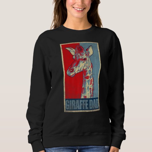 Giraffe Pap  Papa Giraffe Leuke Vader's Da Trui (Voorkant)